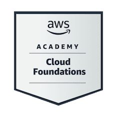 AWS Academy Cloud Foundations badge